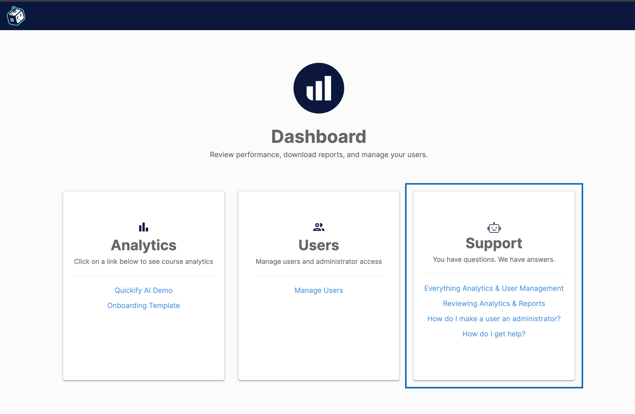 dashboard-support-quickify-ai.png